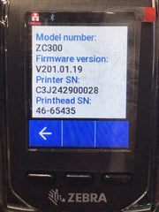 Zebra ZC300 ID Badge Card Printer Dual Sided Color ZC32-000CQ00US00