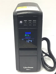 CyberPower UPS Battery Backup 850VA 510W 120V 10 Outlets READ CP850PFCLCD