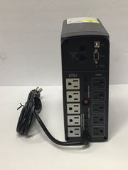 CyberPower UPS Battery Backup 850VA 510W 120V 10 Outlets READ CP850PFCLCD