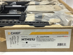 Chief Medium Fusion Micro-Adjustable Tilt Wall Mount Single Stud MTMS1U