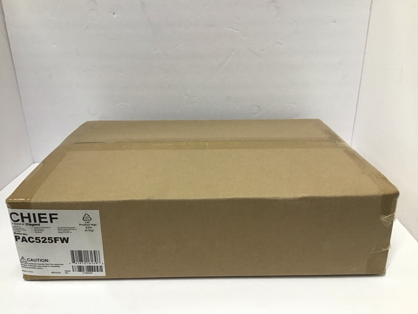 Chief In-Wall Storage Box with Flange White PAC525FW