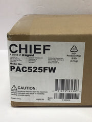 Chief In-Wall Storage Box with Flange White PAC525FW