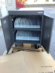 Bretford Cube Charging Rolling Cart 36 Tablets Notebooks TVC36PAC-CK