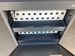 Bretford Cube Charging Rolling Cart 36 Tablets Notebooks TVC36PAC-CK