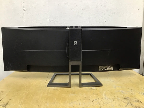 PHILIPS Brilliance 49" Wide Monitor 32:9 5120 X1440 READ CRACKED 499P9H