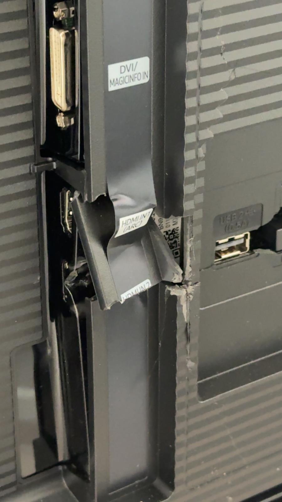 Samsung QB85R-N 85" Edge-Lit 4K UHD LED Display for Business READ QB85R-N