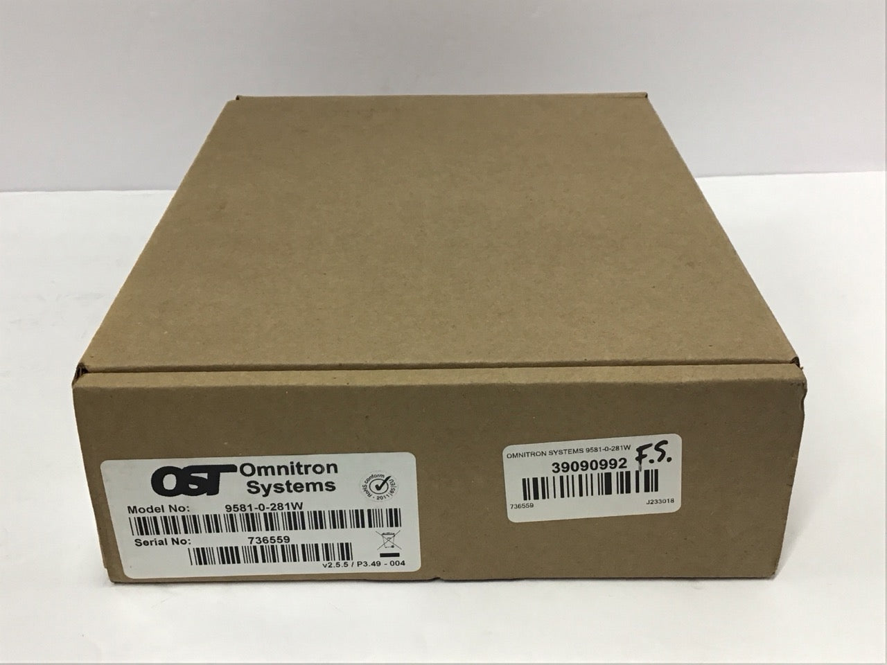 Omnitron GBE POE Switch Unmanaged 8 Port  2 10GB SFP  9581-0-281W
