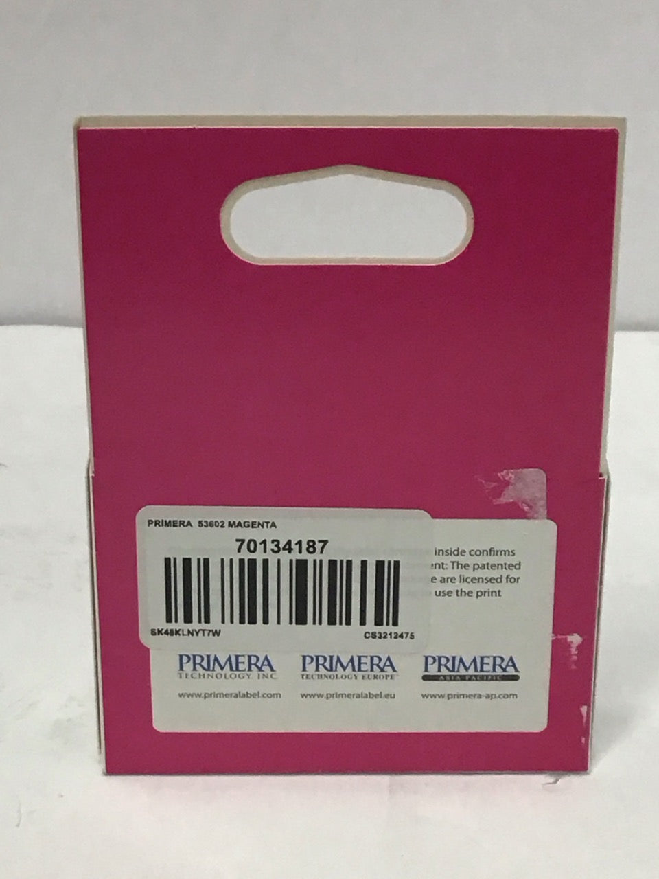 Primera Magenta Ink Cartridge Bravo 4100 Series Genuine OEM 53602