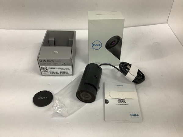 Dell Pro Webcam WB5023 2K QHD Professional USB  WB5023-DDAO New Open Box