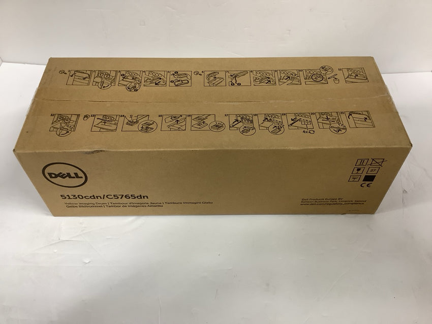Dell Yellow Imaging Drum Genuine OEM 5130cdn C5765dn Printer X951N