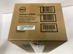 Dell Yellow Imaging Drum Genuine OEM 5130cdn C5765dn Printer X951N
