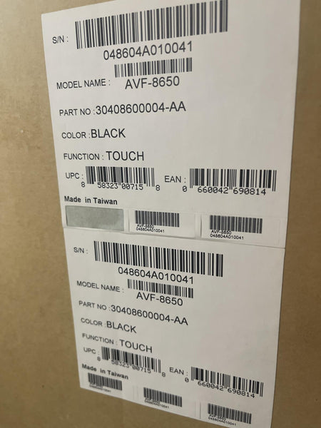 Avocor AVF-8650 86" Interactive Touchscreen Display 30408600004-aa