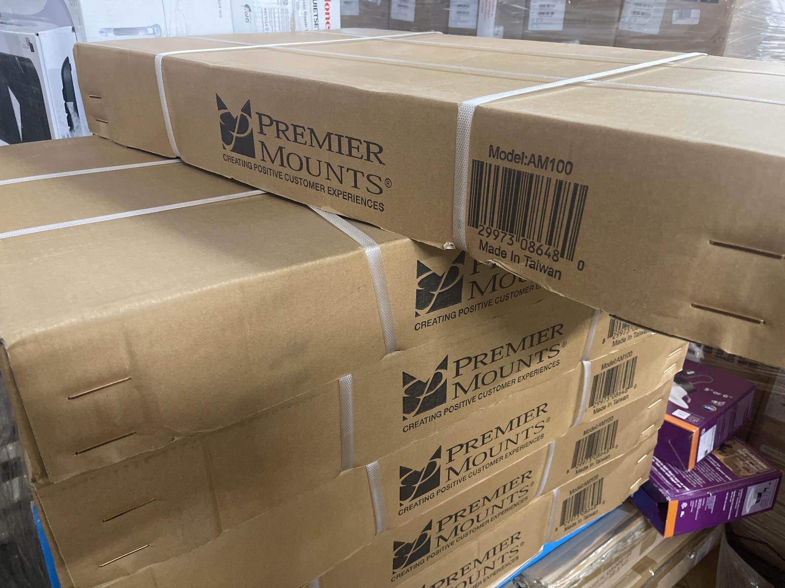 Premier AM100 TV Wall Mounts Low-Profile Ultra-Slim Swingout < 100lbs 100008201