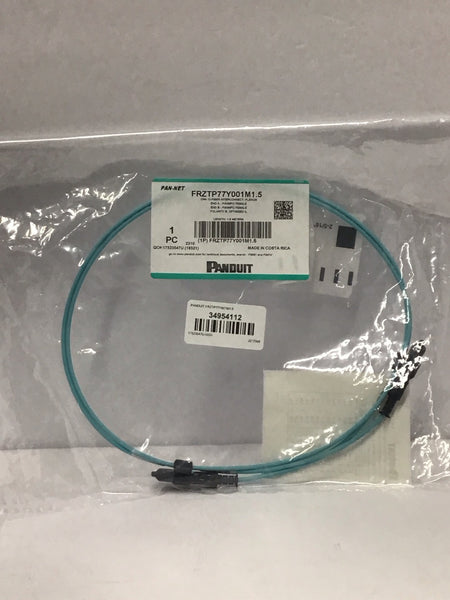 Panduit PanNet Fiber Optic Cable OM4 12-FB Intct Pol B Il 1.5M FRZTP77Y001M1.5
