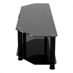 AVF Classic 55.1" Corner TV Stand /w Cable Management Up to 65" TV SDC1400CM-A