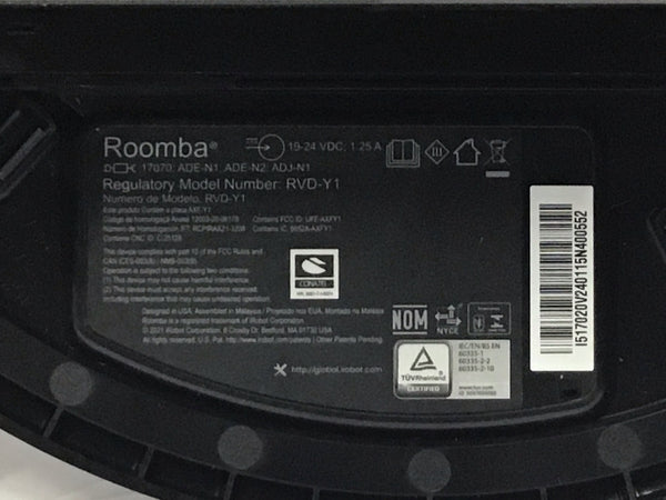 iRobot Roomba Robot Vacuum RVD-Y1 Wi-Fi Connected RVD-Y1 READ