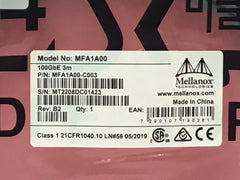 Mellanox Nvidia 100GBE Cable 3M Genuine OEM QSFP28 MFA1A00-C003
