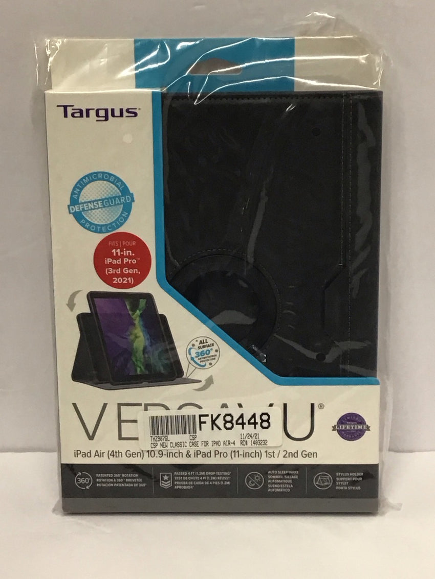 Targus VersaVu Antimicrobial Carrying Case for 10.9" To 11" Apple iPad THZ907GL