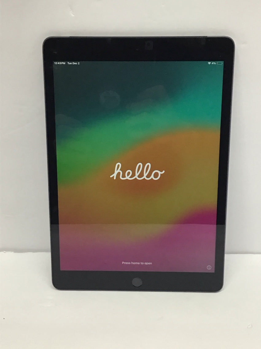 Apple iPad 7th Gen 32GB, Wi-Fi   4G, 10.2"  Space Gray MW6X2LL/A MANAGED A2200