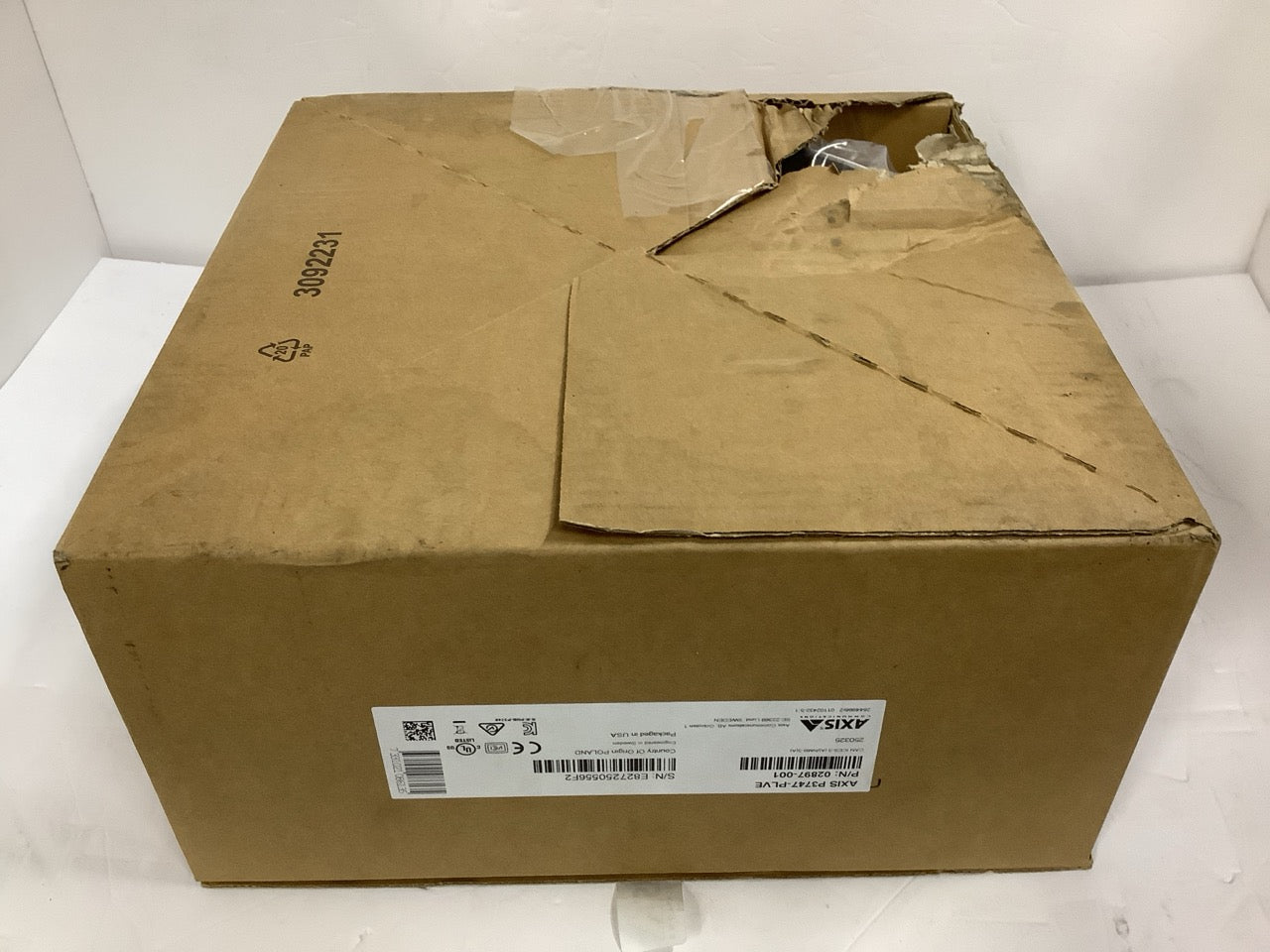 Axis P3747-PLVE Network Outdoor Multisensor Security Camera 02897-001