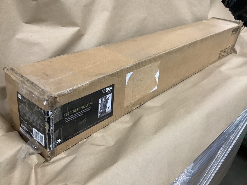 Epson Hot Press Natural Paper Smooth Matte Archival 44" x 50' Roll 16mil S042325