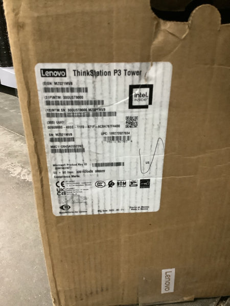 Lenovo ThinkStation P3 Tower i7-14700K 128GB 2TB NVIDIA RTX 2000 Ada 16GB W11P