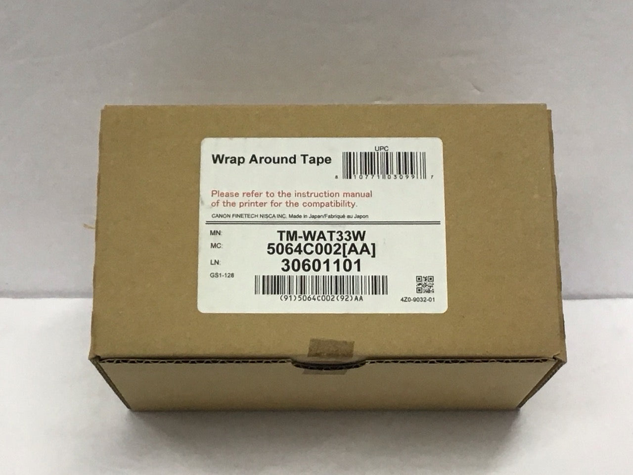 Canon Box of 3 Wrap Around Tape Cassette for MK3000 MK5000 Printer OEM 5064C002