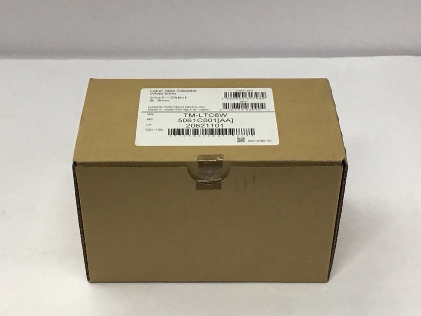 Canon 3 Pack Label White Tapes MK3000 MK5000 Cable Wire Marker Printers 5061C001