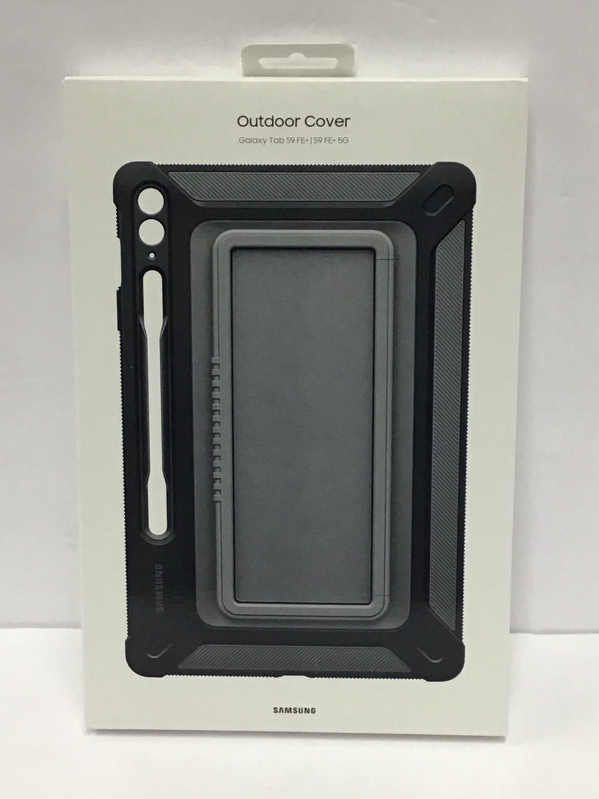 Samsung Outdoor Rugged Carrying Case for Galaxy Tab S9 FE  Black EF-RX610CBEGUJ