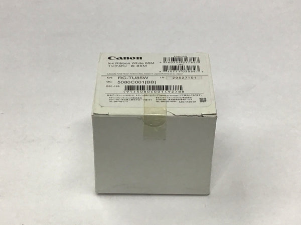 Canon 5 Pack 85 m Ink Ribbon Cassette for MK3000 & MK5000 White 5080C001