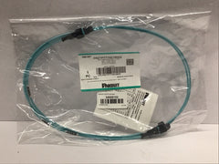 Panduit Om4 12 Fiber Interconnect MPO Female to MPO F 2M Cable FRZTP77Y001M002