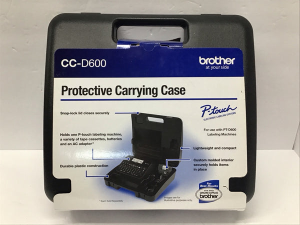 Brother P Touch Labeler Protective Hard Carrying Case CC-D600