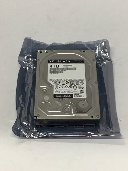 WD Western Digital 4TB Black Hard Drive 7200RPM SATA 3.5" 6GB/S WD4005FZBX READ