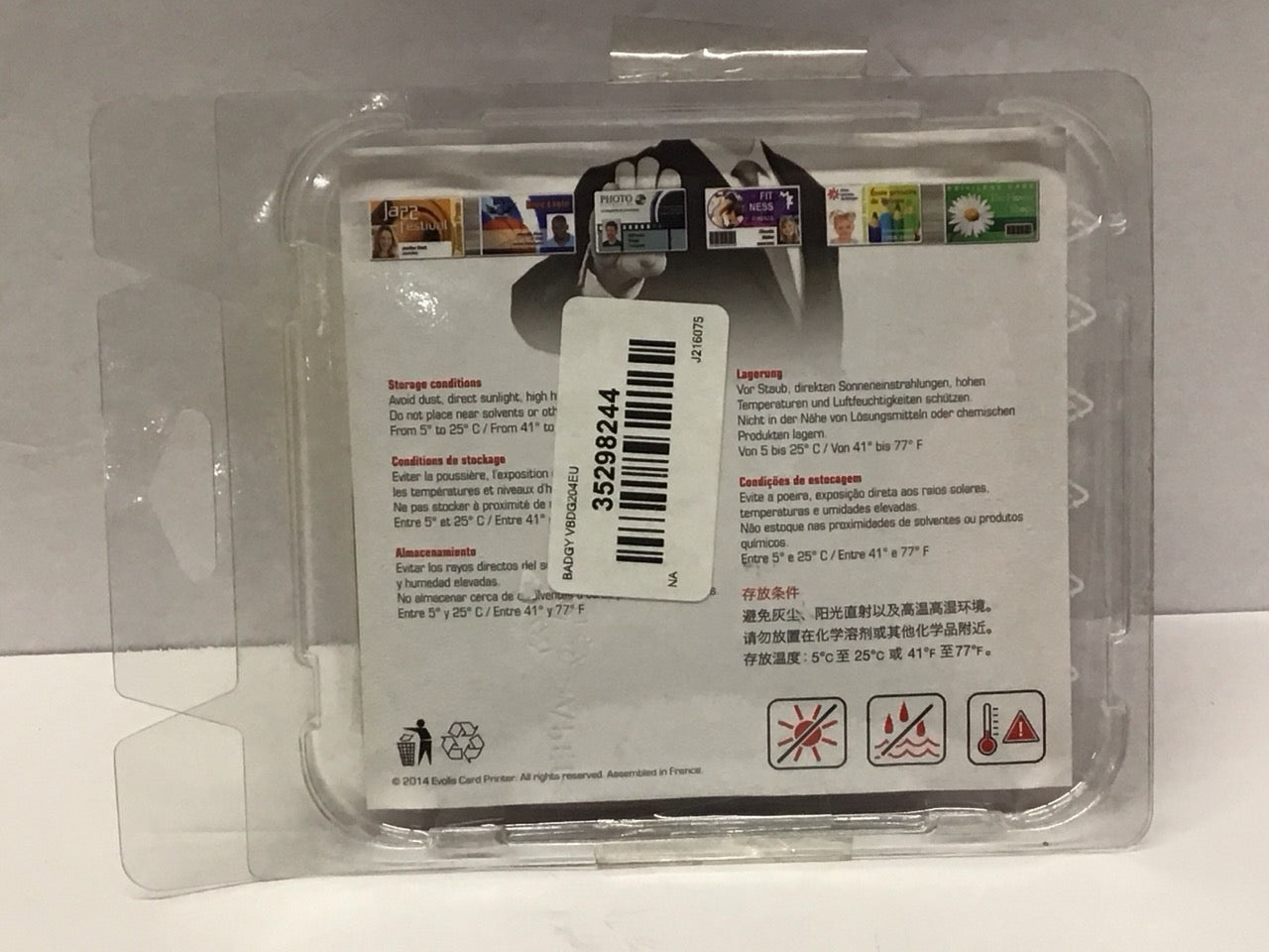 Badgy Color Ribbon 100 Prints VBDG204EU