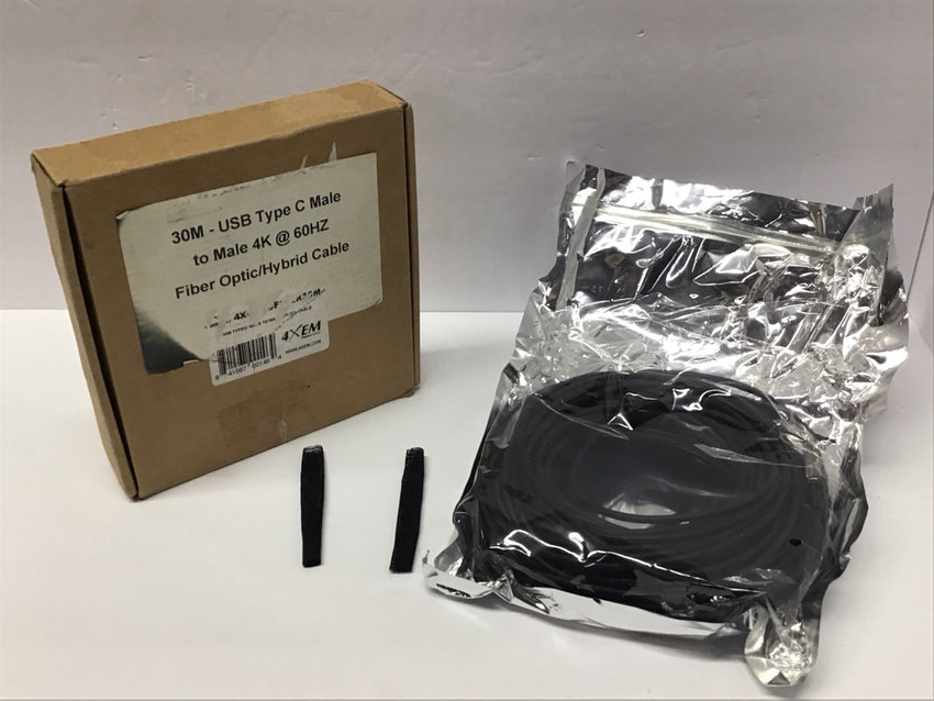 4Xem USB-C to USB-C Fiber Cable 30M 4XUSBCFIBER30M