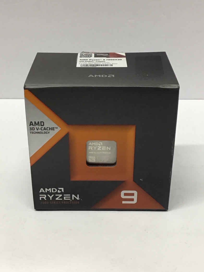 AMD AMD RYZEN 9 7900X3D CPU Processor AM5 100-100000909WOF