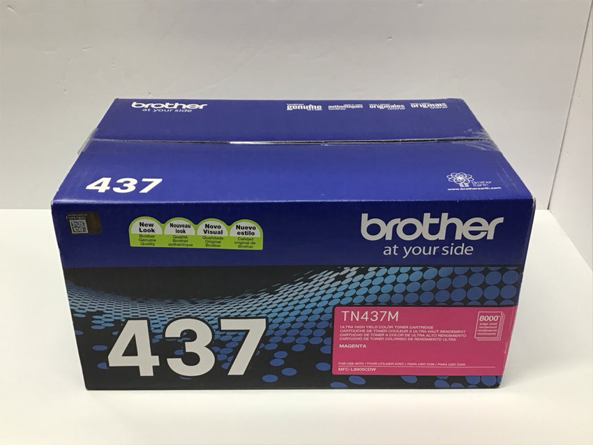 Brother Magenta Toner Genuine OEM TN-437M Ultra High Yield TN437M