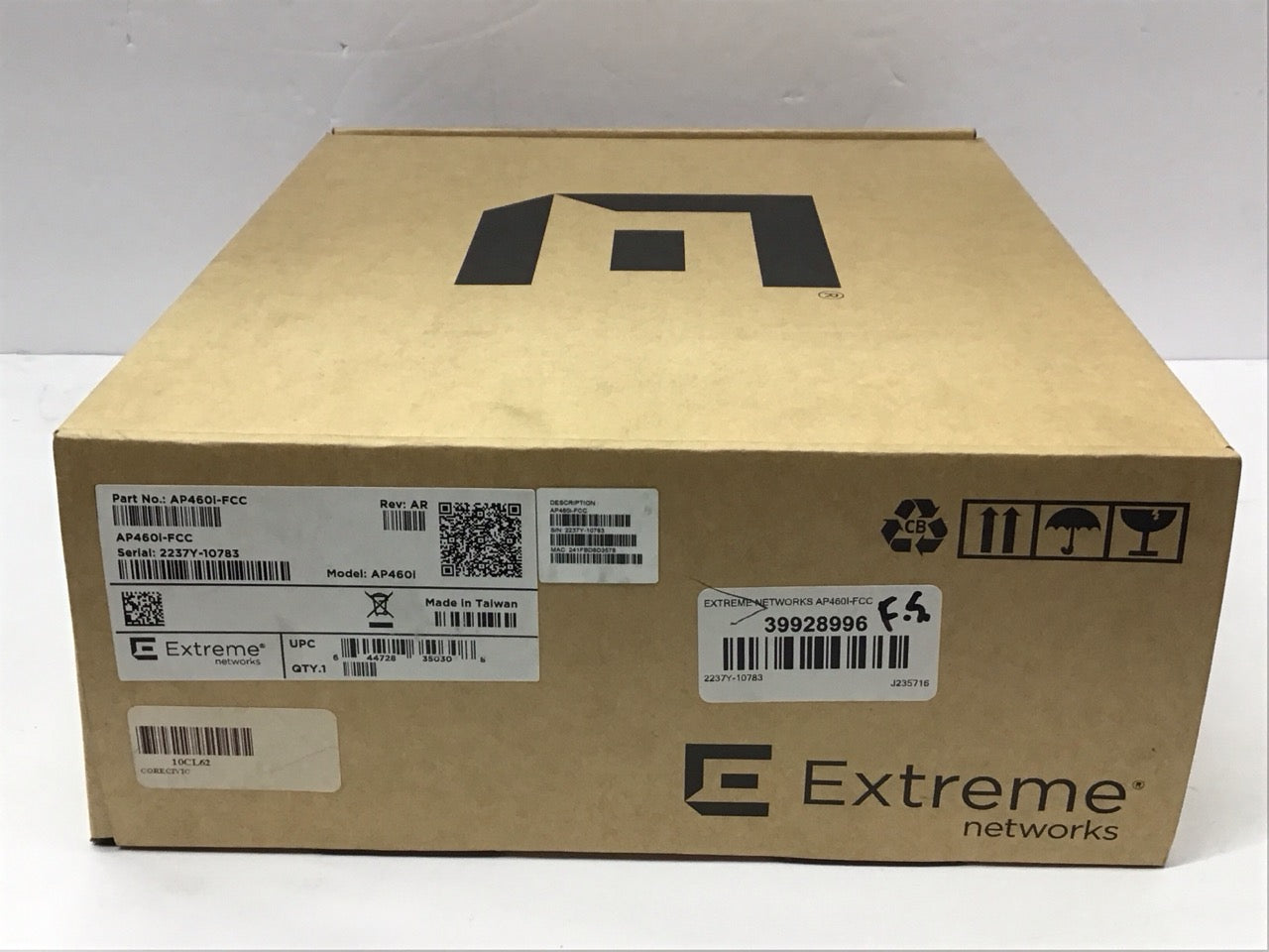 Extreme Wireless Access Point 802.11ax/ac/abgn, 4x4:4 MIMO AP460i-FCC