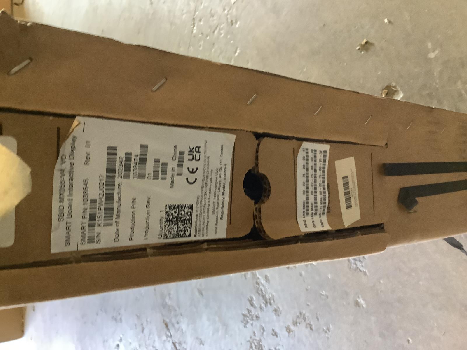 SMART 55" Interactive WhiteBoard 4K LED Interactive Touchscreen  SBID-MX055-V4