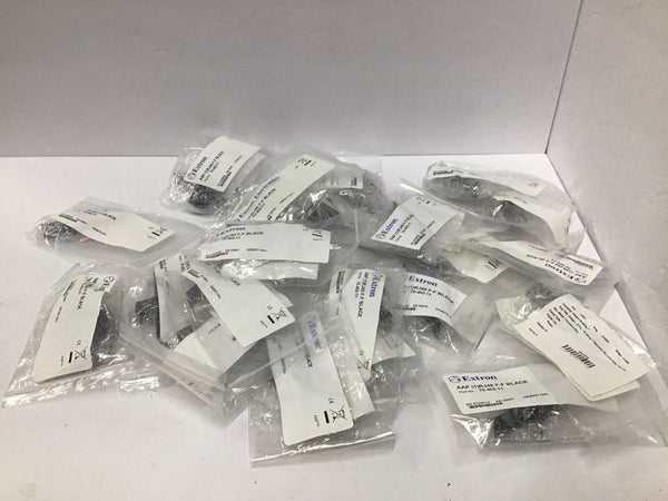 LOT OF 22 Extron RJ-45 Female to Female Barrel CAT5e Black Flex55 70-402-11