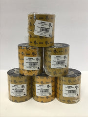 Zebra 6200 Resin Ribbon 3.27" Black 6 Pack Genuine OEM  06200BK08345