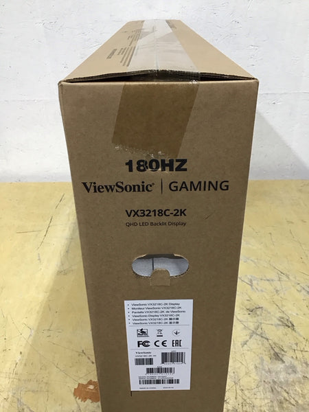 Viewsonic 32" Omni Curved QHD 1MS Gaming Monitor 180Hz 1440P FreeSync VX3218C-2K