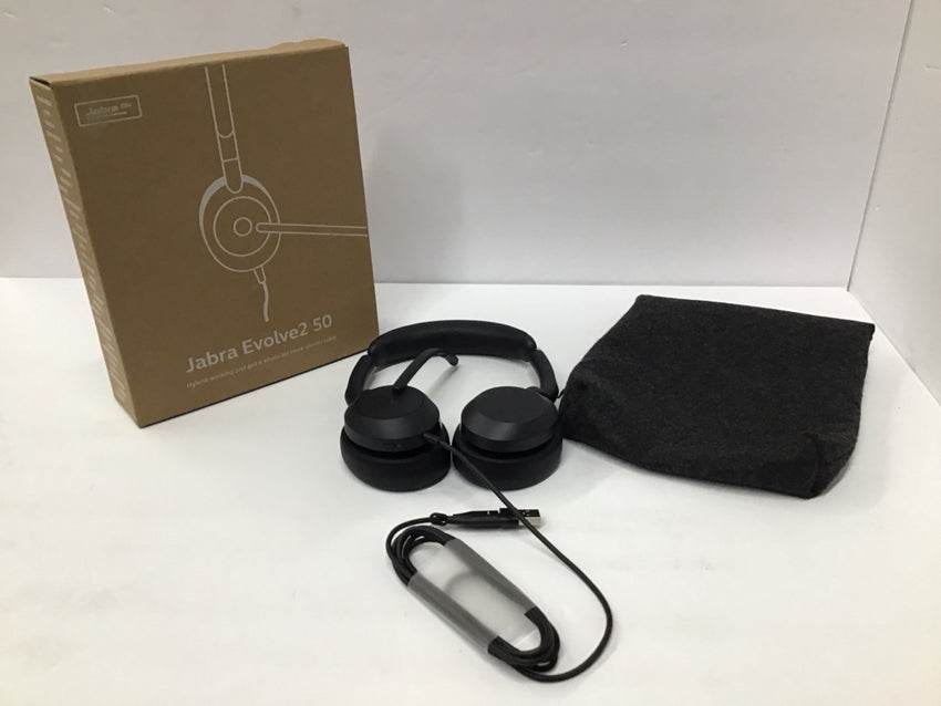 Jabra Evolve2 50 USB C/A Bluetooth Stereo Headset Microsoft Teams 25089-999-799
