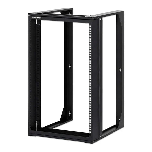 Intellinet 19" Wall Mount Open Frame Network Rack 15U Front-hinged Swing 716208