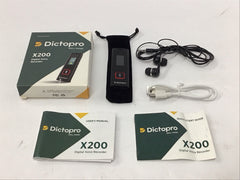 Dictopro X200 Digital Voice Recorder X200