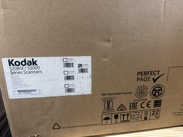 Kodak S2085F A4 Document Scanner 85PPM 600DPI Color 8001703