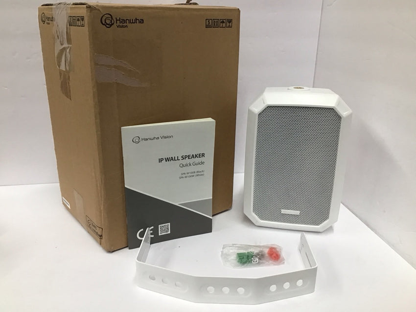 Hanwha Speaker IP Wall Speaker  6dBV ? 3dB 10W Amp SPA-W100W
