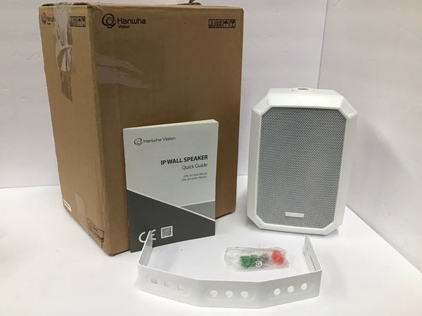 Hanwha Speaker IP Wall Speaker  6dBV ? 3dB 10W Amp SPA-W100W