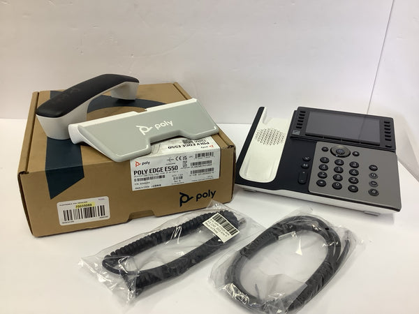 Poly Edge E550 IP Desk Phone POE 82M91AA
