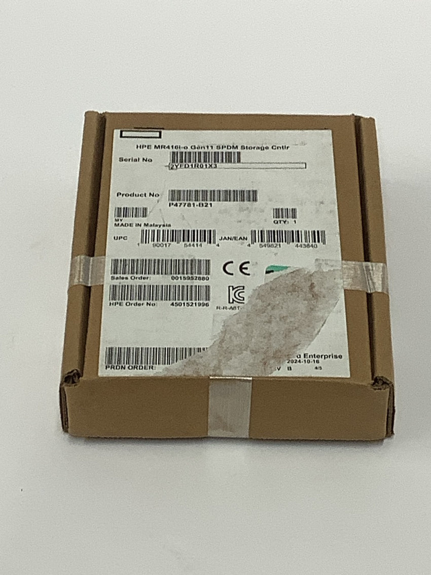 HPE MR416i-o Gen 11 SPDM Storage Controller P47781-B21